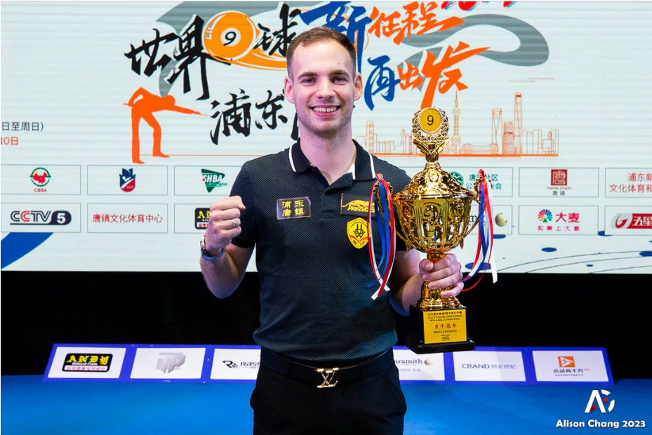 Joshua Filler victorious at the WPA China Open 9 Ball